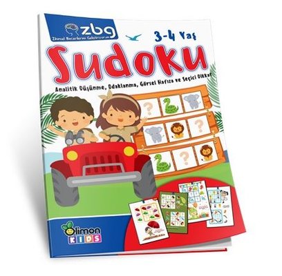 Zbg 3-4 Yaş Sudoku | Limonkids