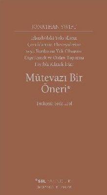 Mütevazı Bir Öneri | Sel Yayıncılık