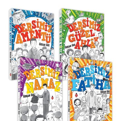Dersimiz Serisi Seti - 4 Kitap Takım | Uğurböceği (İnce Kapak)