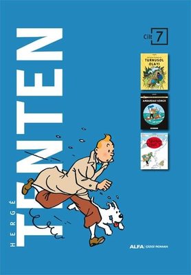 Tenten Cilt 7 - Üç Kitap Bir Arada - Kutulu | Alfa Yayınları