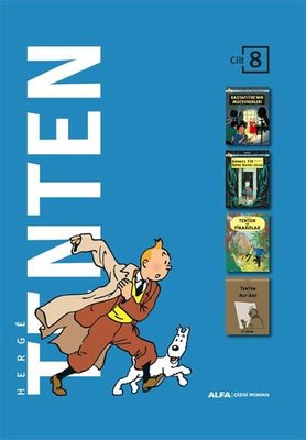 Tenten Cilt 8 - Üç Kitap Bir Arada - Kutulu | Alfa Yayınları