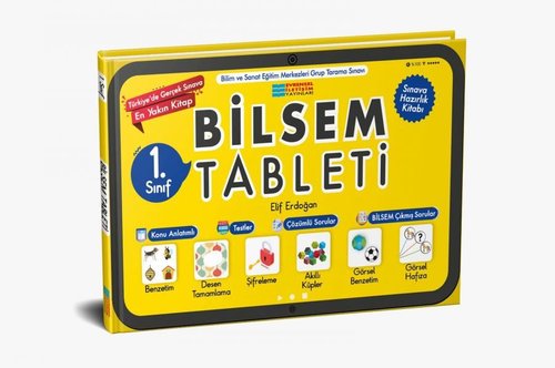 1. Sınıf Bilsem Tableti | Evrensel İletişim Yayınları (İnce Kapak)