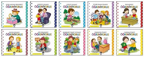 Öğreniyoruz Serisi Seti - 10 Kitap Takım | Çakıl