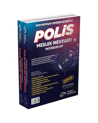 Komiser Yardımcılığı ve Misyon Koruma Modüler Set | Murat Yayınları (İnce Kapak)
