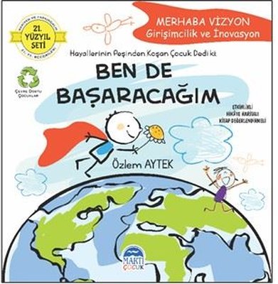 Merhaba Vizyon Girişimcilik ve İnovasyon Ben de Başaracağım - 21.Yüzyıl Seti | Martı Yayınları