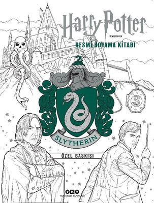Harry Potter Filmlerinden Resmi Boyama Kitabı - Slytherin Özel Baskısı | Yapı Kredi Yayınları (İnce Kapak)