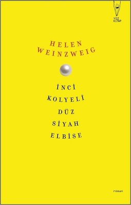 İnci Kolyeli Düz Siyah Elbise | Yüz Kitap