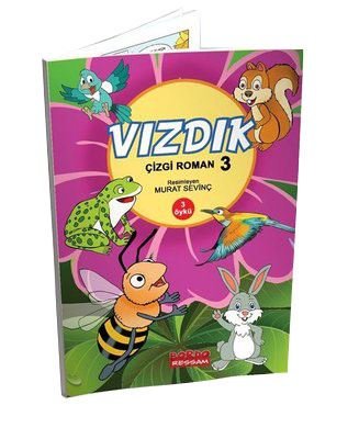 Vızdık Çizgi Roman Renkli Öykü Serisi Cilt - 3 | Bordo Ressam