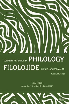 Filolojide Güncel Araştırmalar - Current Research in Philology Mart 2023 | Gece Kitaplığı