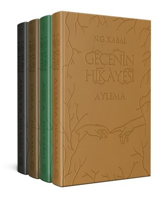 Gecenin Hikayesi Deri Kapak Seti - 4 Kitap Takım | Martı Yayınları