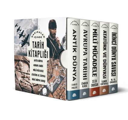 Dakikalar İçinde Tarih Kitaplığı Seti - 5 Kitap Takım | Kronik Kitap