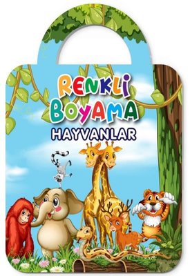 Hayvanlar - Renkli Boyama | Baloon Kids Yayınları