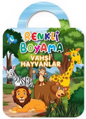 Vahşi Hayvanlar - Renkli Boyama 2+ | Baloon Kids Yayınları