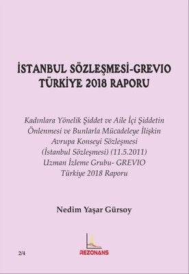 İstanbul Sözleşmesi - Grevio Türkiye 2018 Raporu | Rezonans Yayıncılık