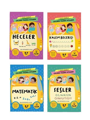 1.Sınıfa Hazırlık Okuma Yazma Kitabım Seti-4 Kitap Takım | Floki Çocuk
