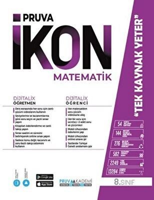 8. Sınıf İkon Matematik Konu Anlatım Kitabı | Pruva Akademi