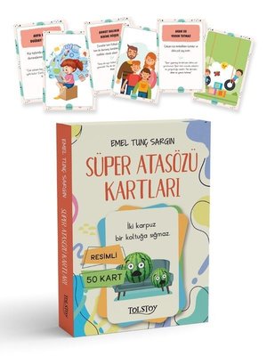 Süper Atasözü Kartları - Resimli 50 Kart | Tolstoy Yayıncılık