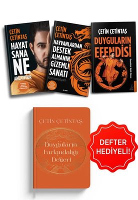 Çetin Çetintaş Defter Hediyeli Kitap Seti - 3 Kitap Takım | Destek Yayınları