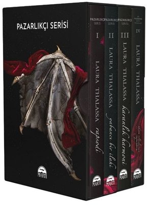 Pazarlıkçı Serisi Seti - 4 Kitap Takım | Martı Yayınları (Ciltli)