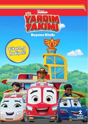 Disney Junior - Yardım Takımı Boyama Kitabı - Çıkartma Hediyeli! | Doğan Çocuk