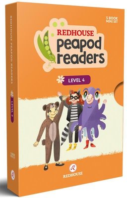 Redhouse Peapod Readers İngilizce Hikaye Seti 4 - Kutulu Başlangıç: Lower A1 | Redhouse Yayınları