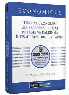 KPSS A Grubu Economicus Türkiye Ekonomisi Uluslararası İktisat Büyüme ve Kalkınma İktisadi Doktri | Pegem Akademi Yayıncılık