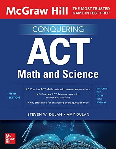 McGraw Hill Conquering ACT Math and Science Fifth Edition kitap kapağı