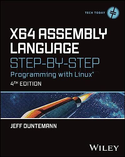 x64 Assembly Language Step-by-Step (Tech Today) kitap kapağı