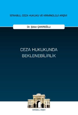 Ceza Hukukunda Beklenebilirlik | On İki Levha Yayıncılık