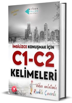 İngilizce Konuşmak İçin C1 - C2 Kelimeleri | Erkan Önler Yayınları