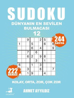 Sudoku - Dünyanın En Sevilen Bulmacası 12 | Olimpos Yayınları
