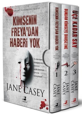 Jane Casey Jess Tennant Serisi Seti - 3 Kitap Takım - Kutulu | Olimpos Yayınları (İnce Kapak)