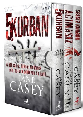 Jane Casey Maeve Kerrigan Serisi 1 - 3 Kitap Takım - Kutulu | Olimpos Yayınları