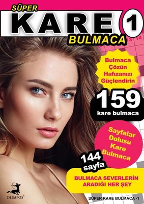 Süper Kare Bulmaca - 1 | Olimpos Yayınları