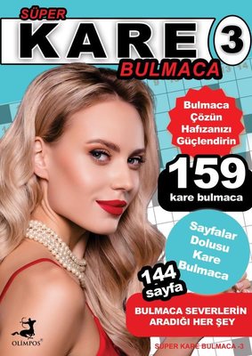 Süper Kare Bulmaca - 3 | Olimpos Yayınları