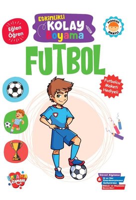 Futbol - Etkinlikli Kolay Boyama | Boyama Zamanı Yayınları