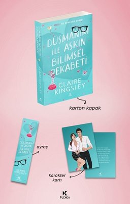 Düşmanım İle Aşkın Bilimsel Rekabeti - Dirty Martini Running Clup Serisi 2. Kitap - Ayraç ve Karakter Kartı Hediyeli | Pukka Yayınları