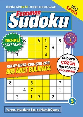 Fenomen Sudoku - 5 | Maxı Yayıncılık
