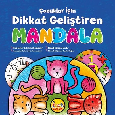 Çocuklar İçin Dikkat Geliştiren Mandala | Bıcırık Yayınları