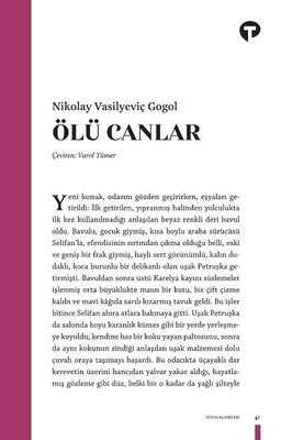 Ölü Canlar | Turkuvaz Kitap