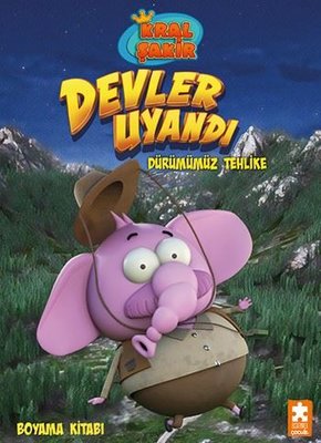 Kral Şakir Devler Uyandı - Dürümümüz Tehlike - Boyama Kitabı | Eksik Parça