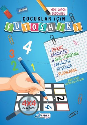Çocuklar İçin Futoshiki 4 x 4 Başlangıç Düzeyi | Harika Çocuk