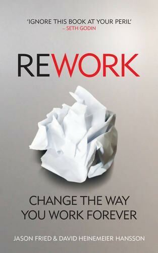 ReWork - David Heinemeier Hansson kitap kapağı