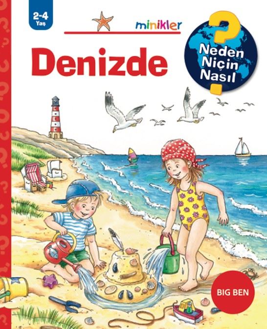 Denizde - Neden Niçin Nasıl 2 - 4 Yaş kitap kapağı
