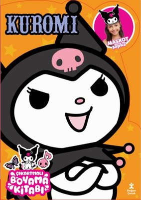 Kuromi - Çıkartmalı Boyama Kitabı - Maskot Şapka | Doğan Çocuk