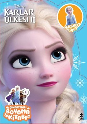 Disney Karlar Ülkesi 2 - Çıkartmalı Boyama Kitabı - Maskot Figür | Doğan Çocuk