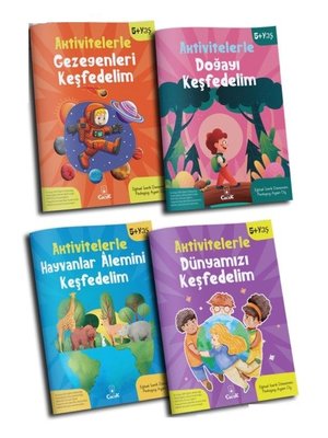 Aktivitelerle Keşfedelim Serisi Seti - 4 Kitap Takım | Floki Çocuk