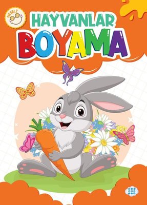 Neşeli Hayvanlar Boyama | Dokuz Yayınları