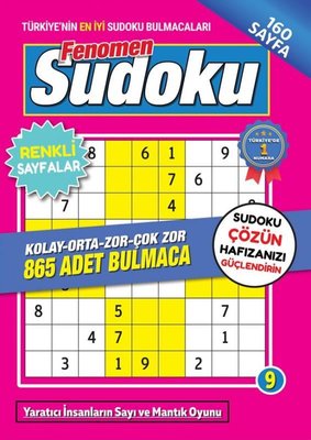 Fenomen Sudoku - 9 | Maxı Yayıncılık (İnce Kapak)