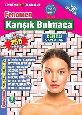 Fenomen Karışık Bulmaca - 9 | Maxı Yayıncılık (İnce Kapak)